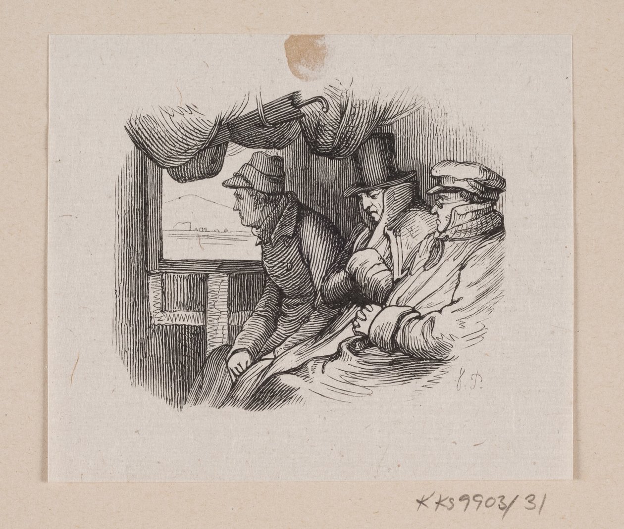 رسم توضيحي لـ "Lykkens Kalosker" في HC Andersen ، "Fairy Tales and Stories" ، المجلد 1 بواسطة إتش بي هانسن