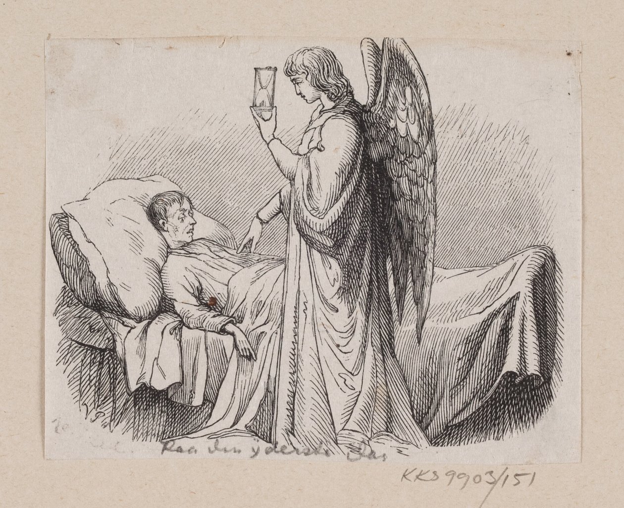 رسم توضيحي لـ "في اليوم الأخير" في HC Andersen ، "Fairy Tales and Stories" ، المجلد 2 بواسطة إتش بي هانسن