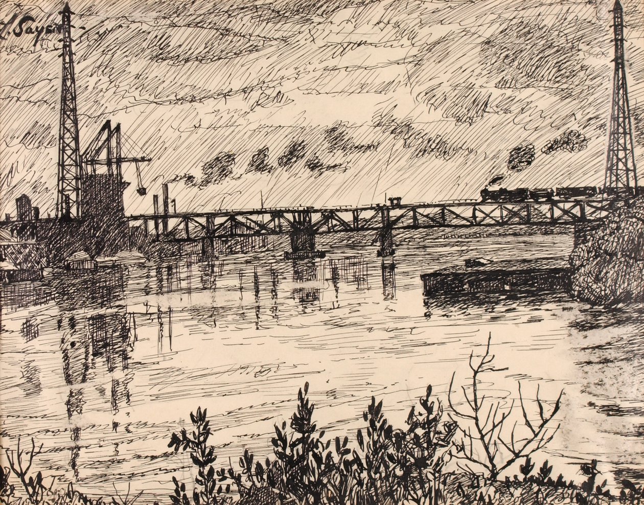 بواسطة H. ليمان ساين