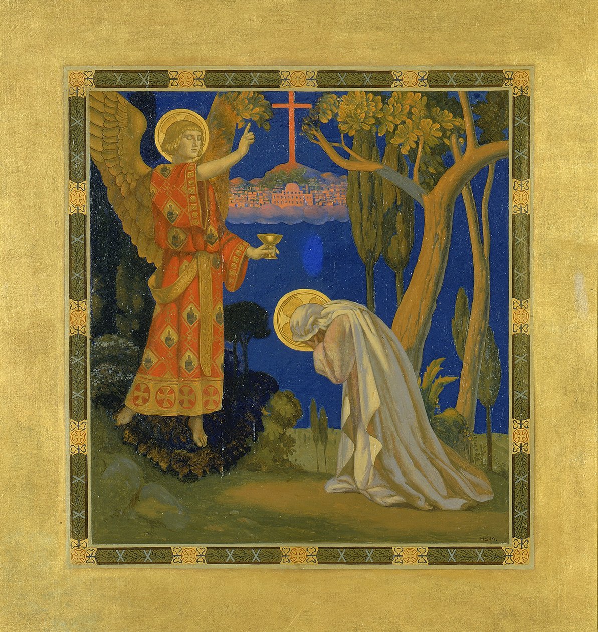 الجثسيماني ، 1915-1925. بواسطة H. Siddons موبراي