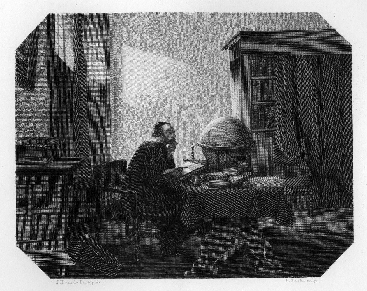 ميتيوس ، المقياس الفلكي الهولندي ، c1870 بواسطة H. سلوتر