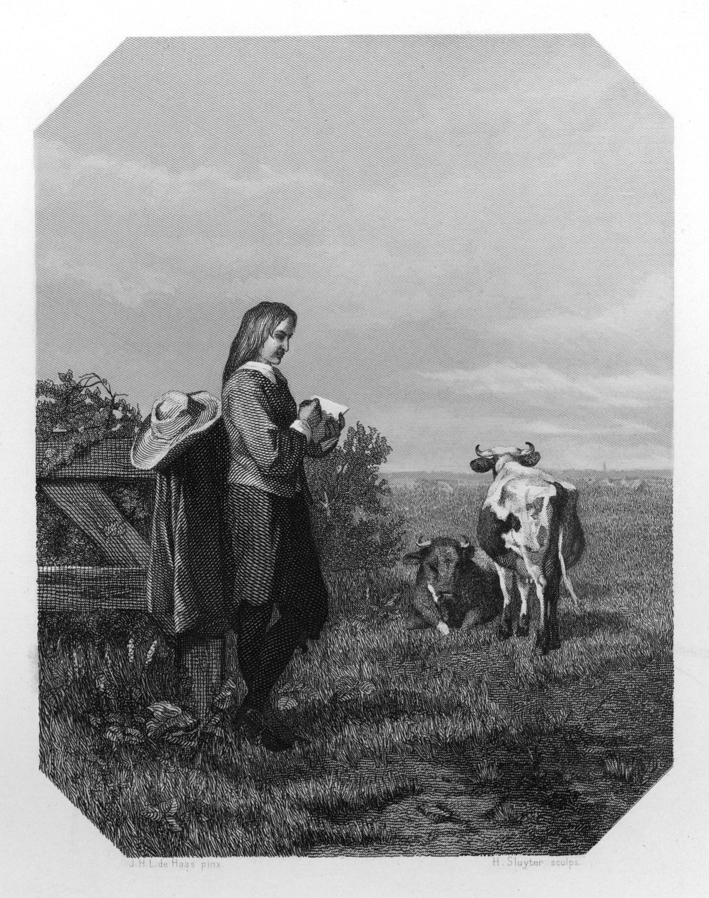 باولوس بوتر ، الرسام الهولندي في القرن السابع عشر ، c1870. بواسطة H. سلوتر