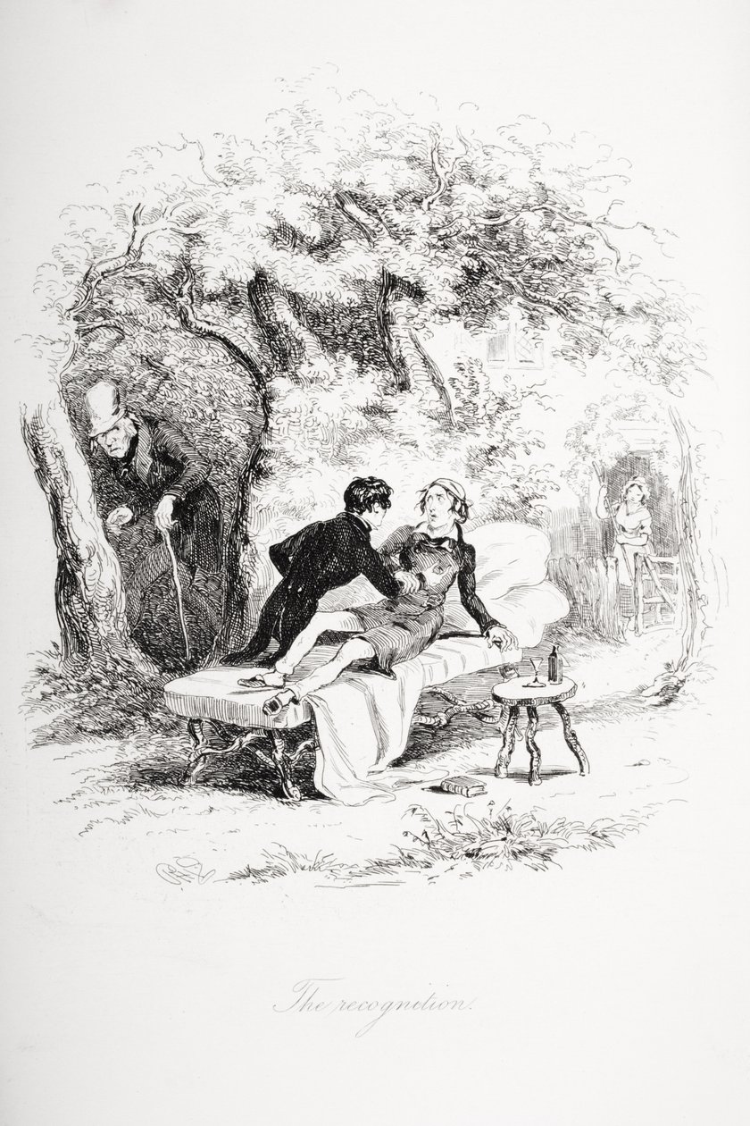 الاعتراف والتوضيح من `` نيكولاس نيكلبي &39;&39; من قبل تشارلز ديكنز (1812-1870) نشر عام 1839 بواسطة هابلوت نايت براون