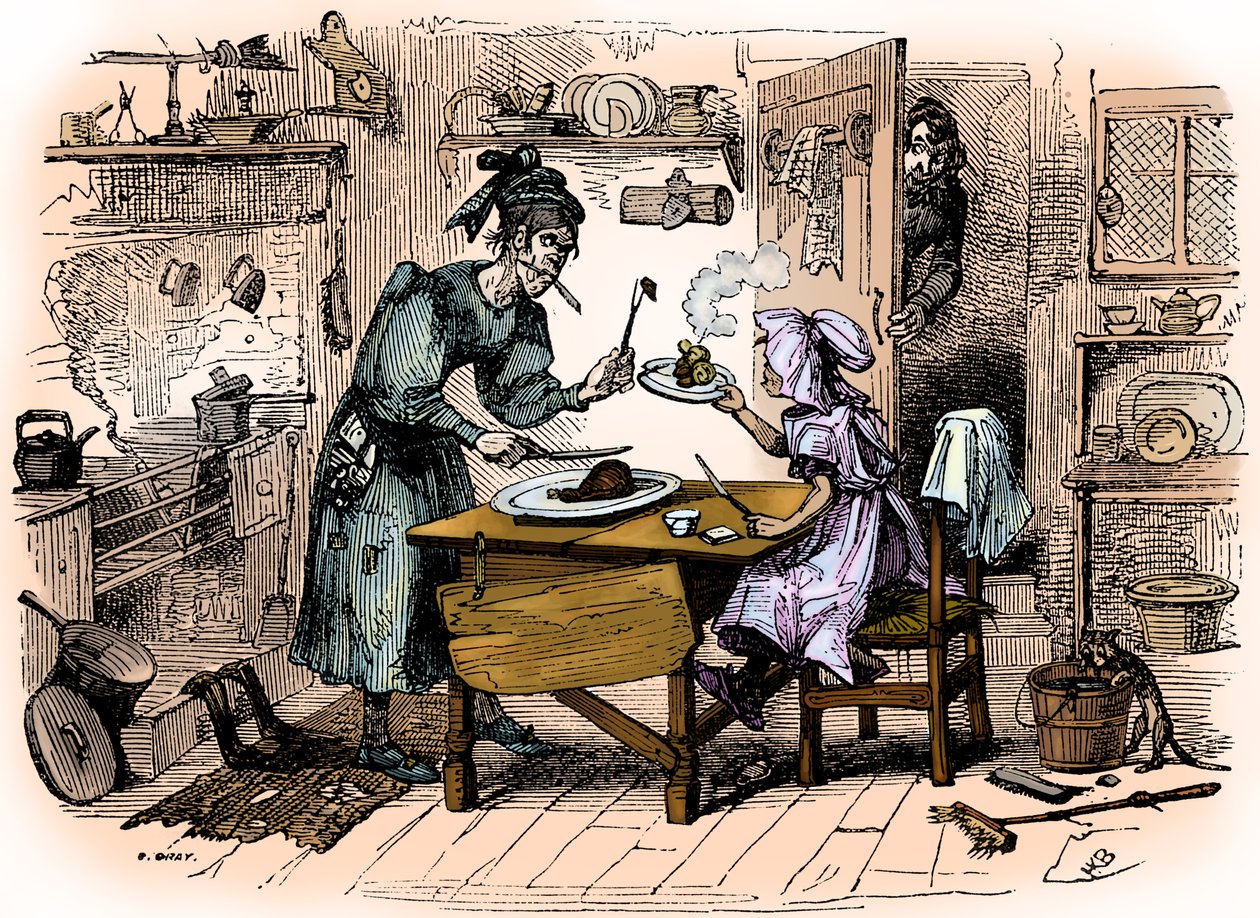 متجر تشارلز ديكنز "The Old Curiosity Shop" بواسطة هابلوت نايت براون