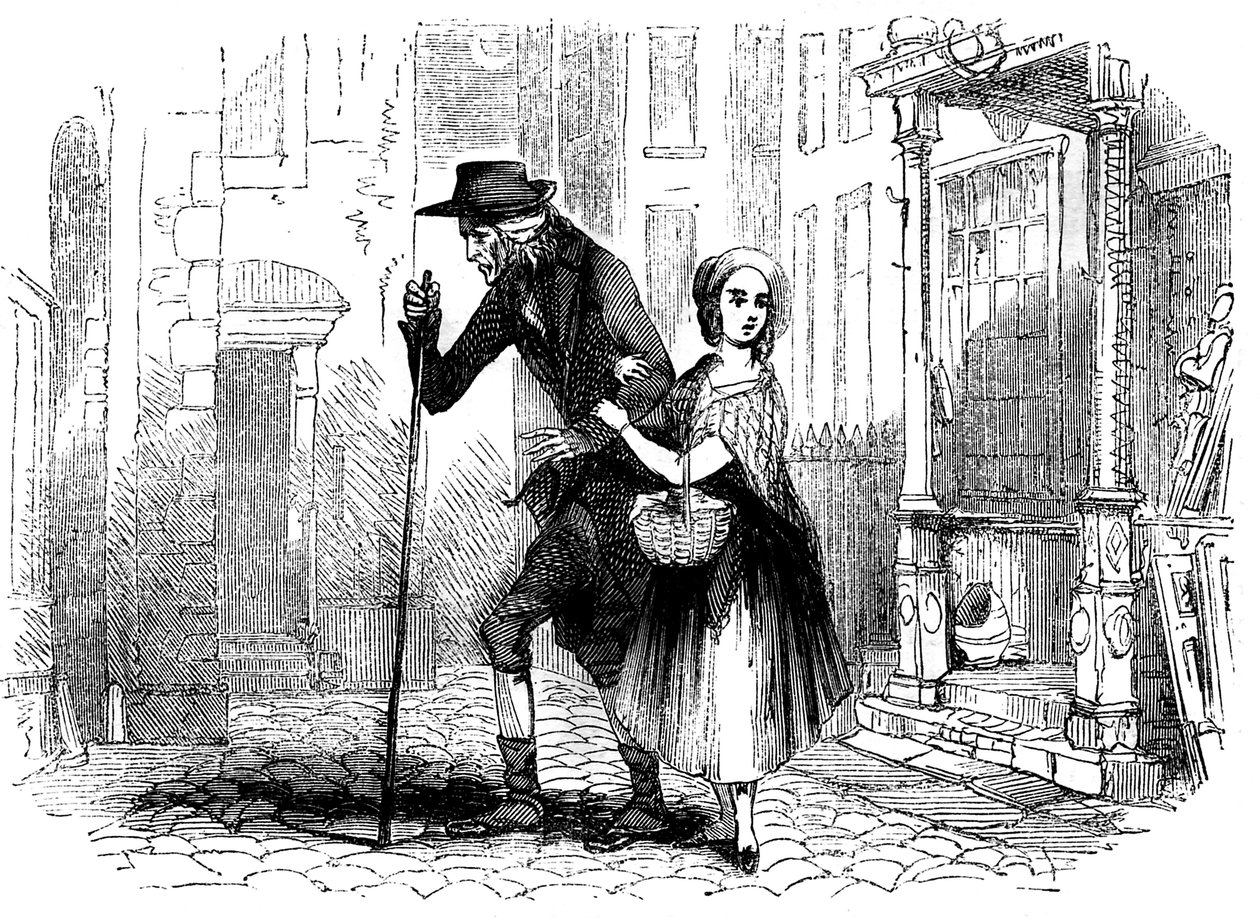 متجر تشارلز ديكنز "The Old Curiosity Shop" بواسطة هابلوت نايت براون