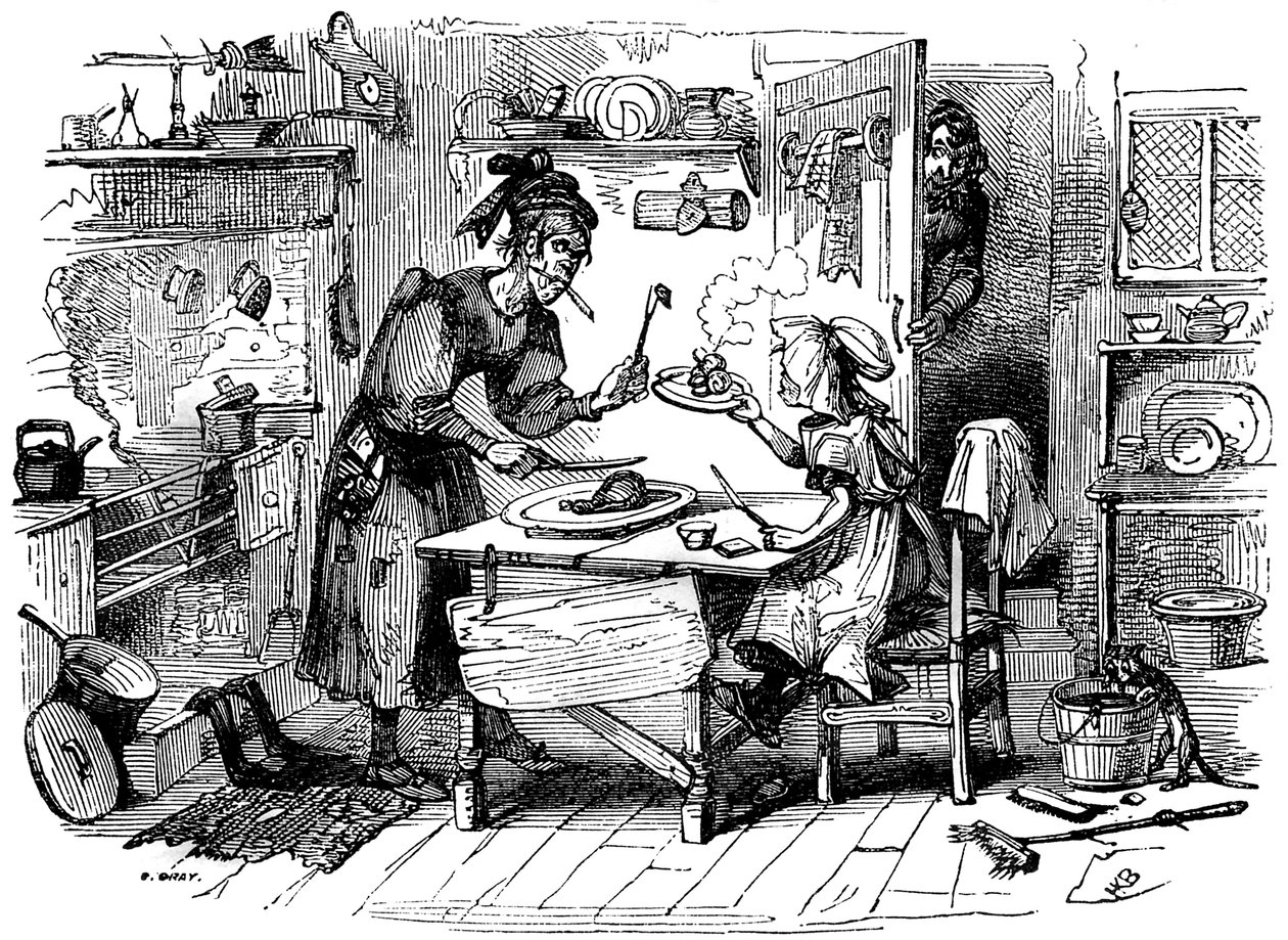 متجر تشارلز ديكنز "The Old Curiosity Shop" بواسطة هابلوت نايت براون