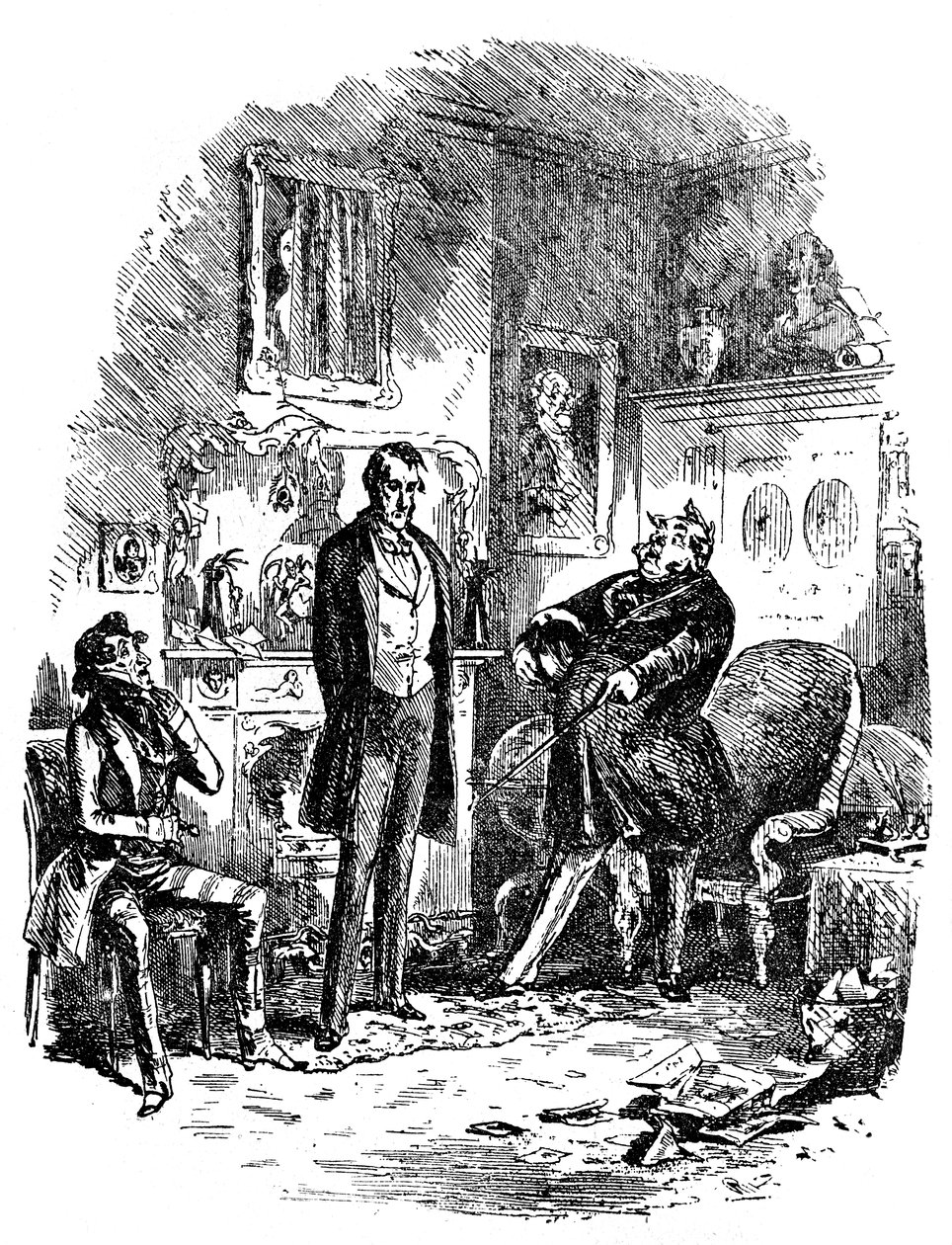Dombey & Son من تأليف تشارلز ديكنز بواسطة هابلوت نايت براون