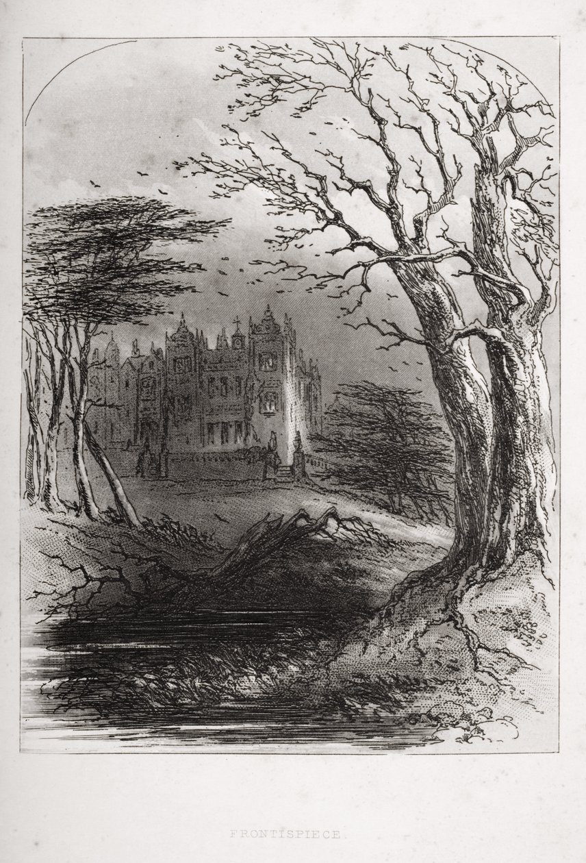صورة من "منزل كئيب" تشارلز ديكنز (1812-70) نشرت عام 1853 بواسطة هابلوت نايت براون
