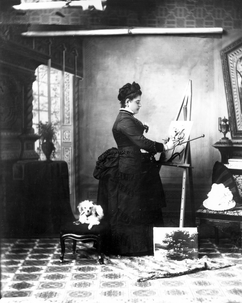 السيدة كارلو بوسي ، 1890 (صورة من وزن الجسم) بواسطة هانا ماينارد