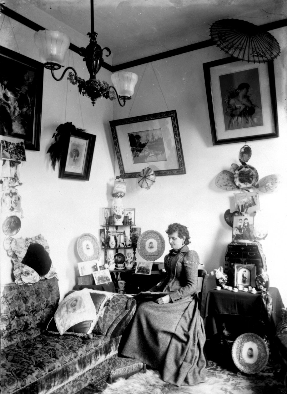 هانا ماينارد في المنزل ، 1890 (صور من وزن الجسم) بواسطة هانا ماينارد