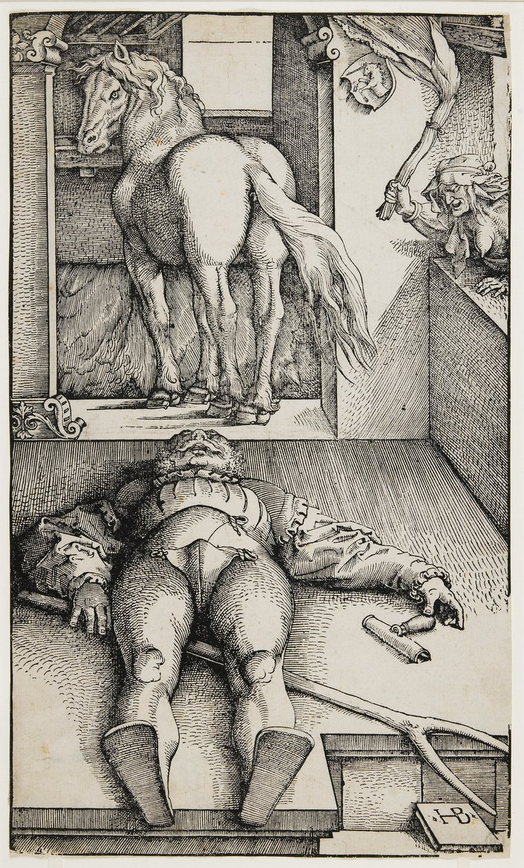 سحر العريس ، ج. 1544 بواسطة هانز بالدونج جرين