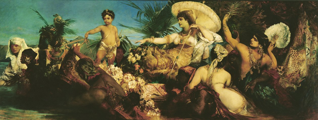 كليوباترا 1875 بواسطة هانز ماكارت