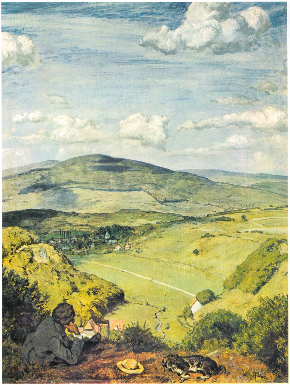 منظر لوادي Taunus - منظر Taunus بواسطة هانز توما