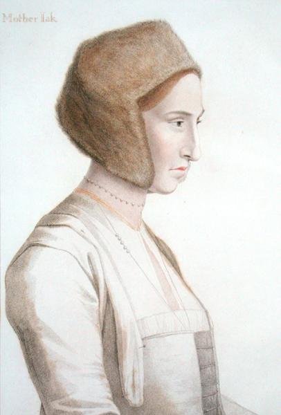 الأم جاكسون ، ممرضة للمستقبل إدوارد السادس ، نقش بواسطة فرانشيسكو بارتولوزي (1727-1815) (نقش) بواسطة هانز (بعد) هولبين الأصغر
