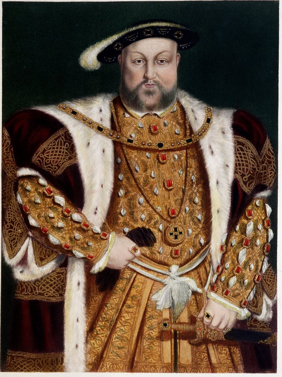 صورة هنري الثامن - من AP Holbein ، v. 1543. بواسطة هانز (بعد) هولبين الأصغر