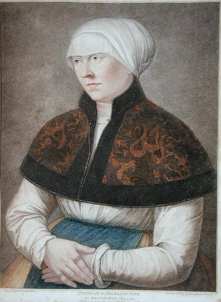 صورة لزوجة هولباين ، نقشها فرانشيسكو بارتولوزي (1727-1815) 1796 (نقش) بواسطة هانز (بعد) هولبين الأصغر