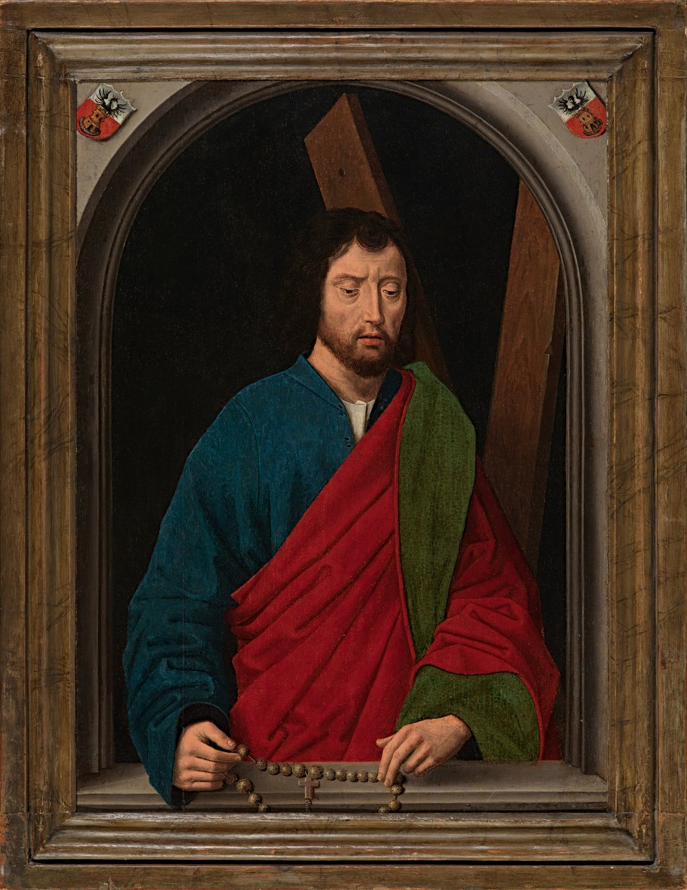 سانت أندرو ، حوالي 1491-1519 (زيت على لوح) بواسطة هانز (بعد) Memling