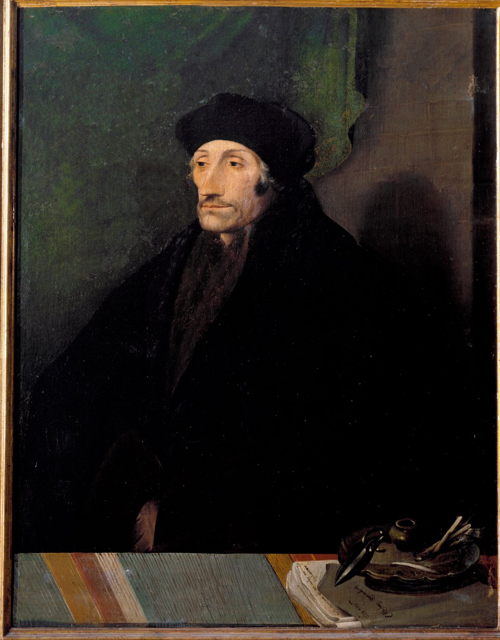 صورة لإيراسموس روتردام ، عالم إنساني هولندي بواسطة هانز (Attr. To) Holbein the Younger