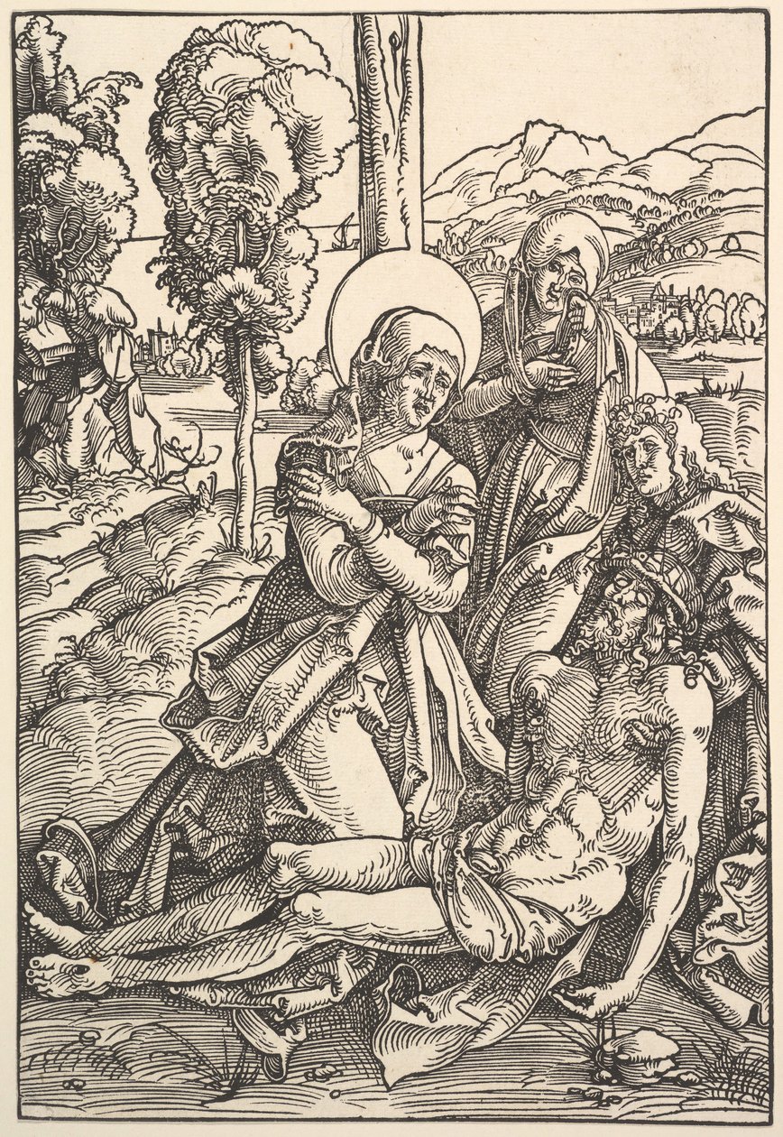 رثاء المسيح ، 1510. بواسطة هانز بالدونج