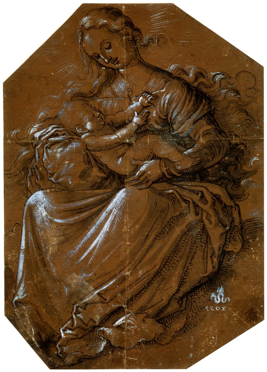 العذراء والطفل ، c1500-1545 بواسطة هانز بالدونج