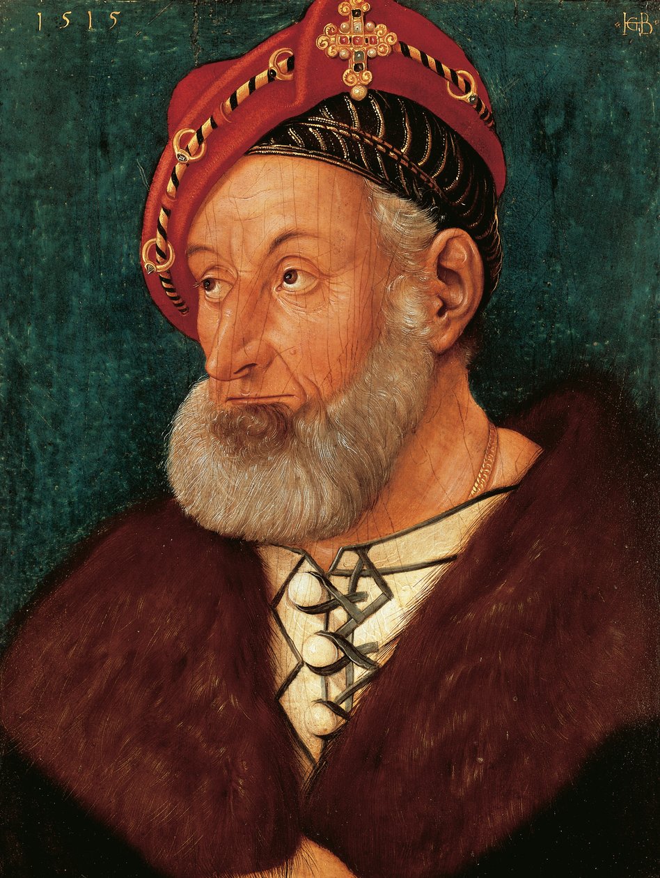 Portrait Christopher I, Margrave of Baden بواسطة هانز بالدونج جرين