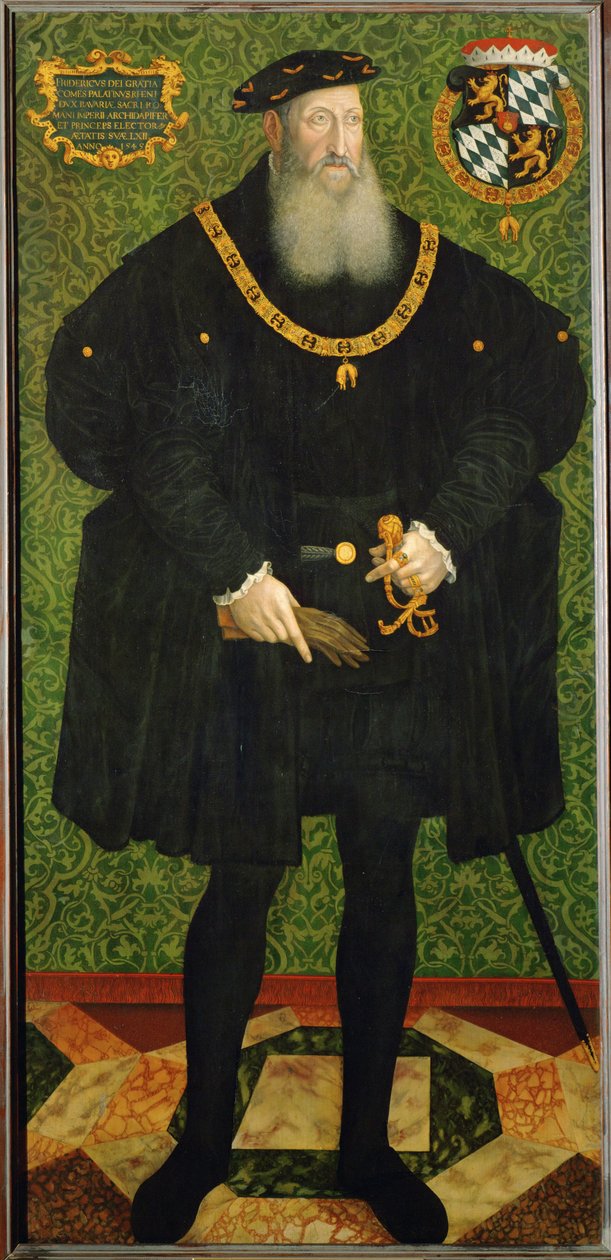 الكونت بالاتين فريدريش الثاني (لوحة على قماش) بواسطة هانز بيسر