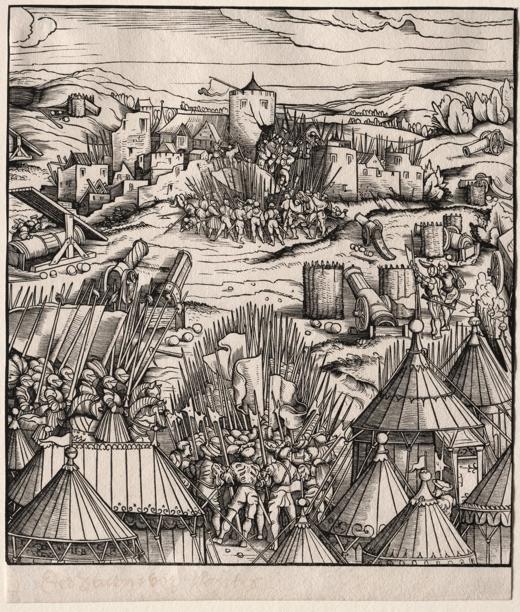 اقتحام نانت ، 1512-1515. بواسطة هانز برجكمير