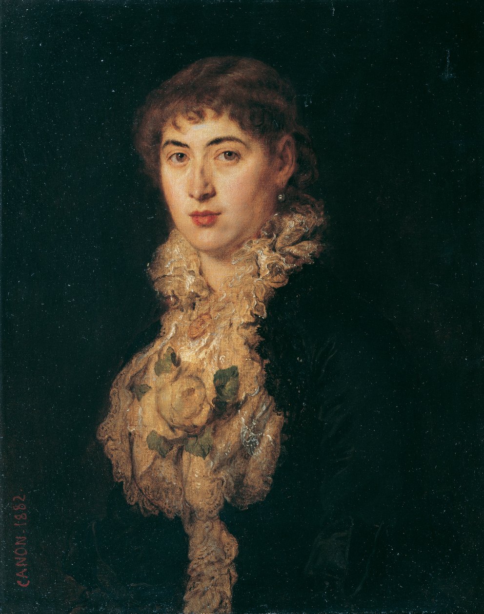 Maria Freifrau von Zehmen ، من مواليد Fröhlich von Feldau بواسطة هانز كانون