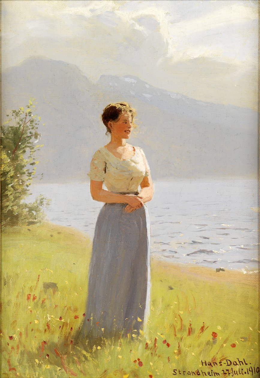 ستراندهايم ، 1910 بواسطة هانز دال