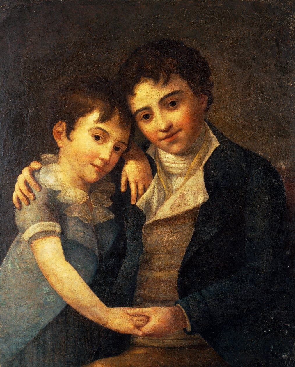 صورة لفرانز زافير ولفجانج (1791-1844) وكارل توماس (1784-1858) ، أبناء فولفغانغ أماديوس موزارت (1756-1791) ، رسمها هانسن (1769-1828) بواسطة هانز هانسن