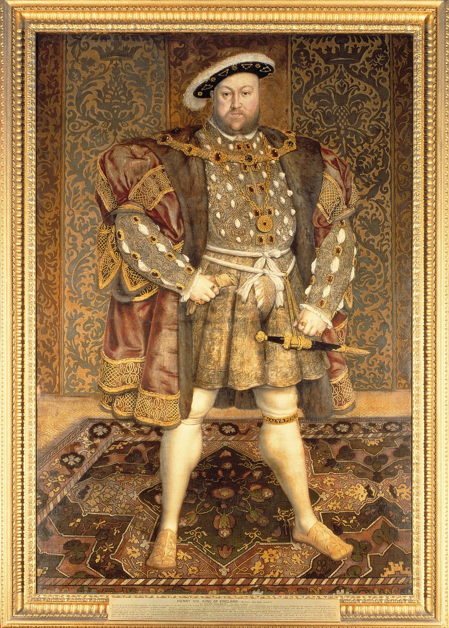 صورة هنري الثامن (1491-1547) بواسطة هانز هولبين الأصغر
