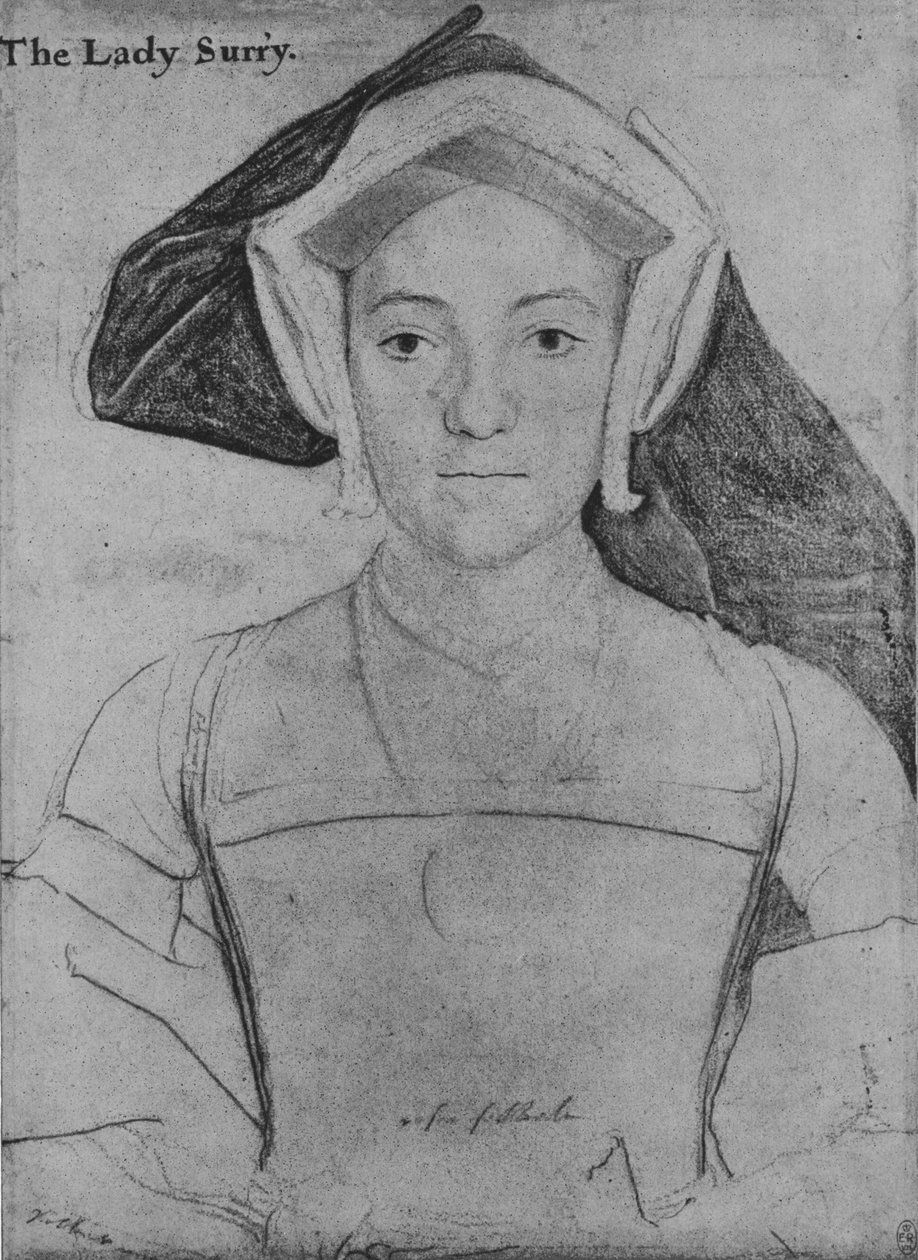 فرانسيس ، كونتيسة ساري ، c1532-1533 1945 بواسطة هانز هولبين الأصغر