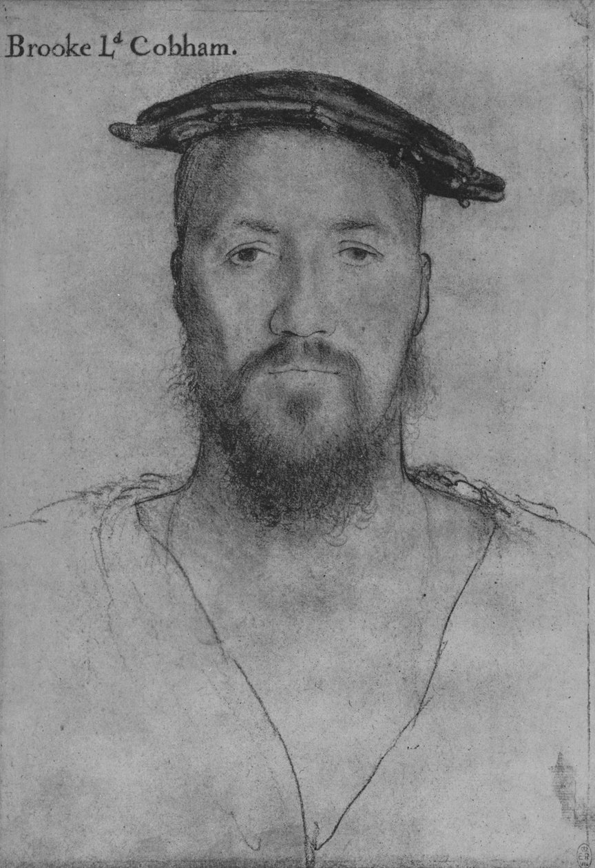 جورج بروك ، لورد كوبهام ، c1532-1543 1945 بواسطة هانز هولبين الأصغر