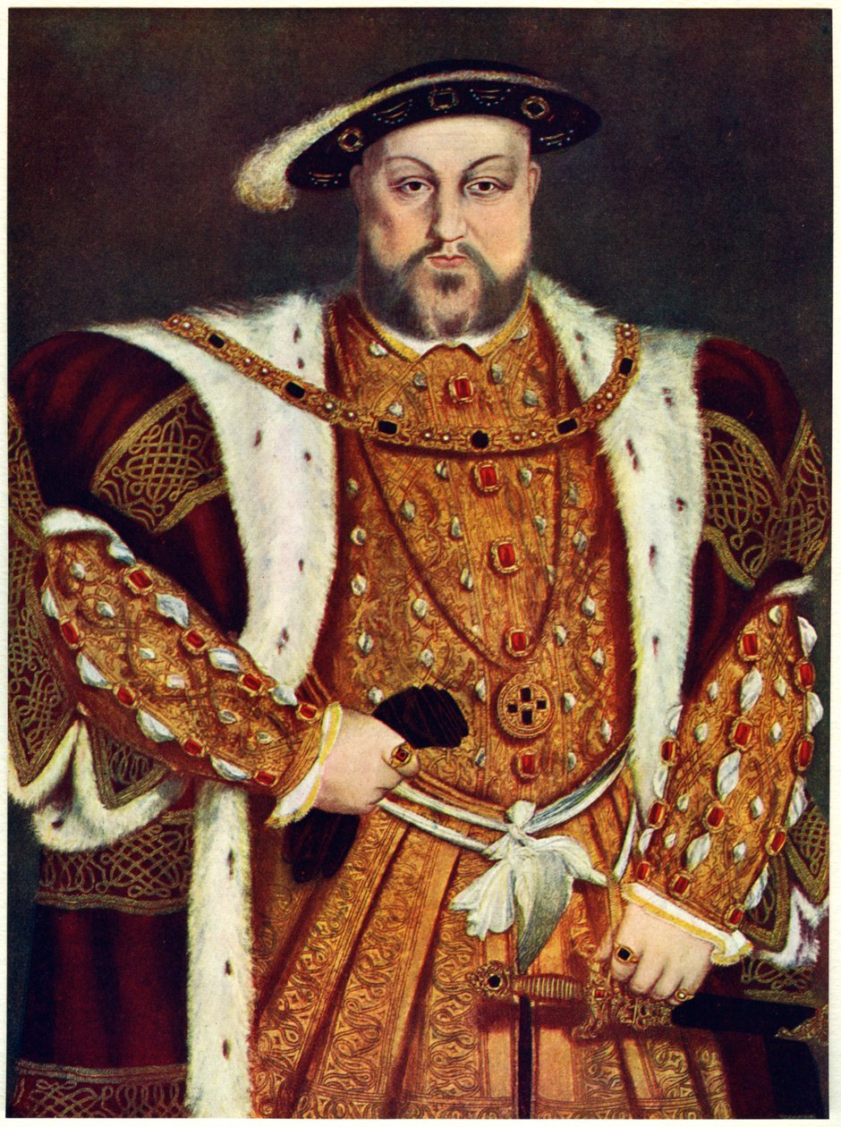 هنري الثامن ، c1517-1540. بواسطة هانز هولبين الأصغر