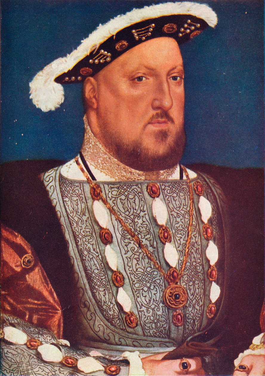 الملك هنري الثامن ، c1537 بواسطة هانز هولبين الأصغر