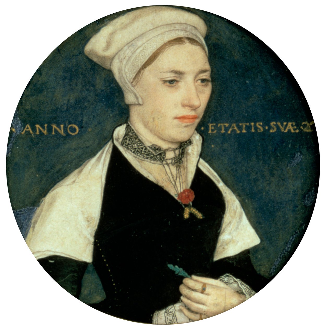 صورة للسيدة بيمبرتون ، c1535 بواسطة هانز هولبين الأصغر