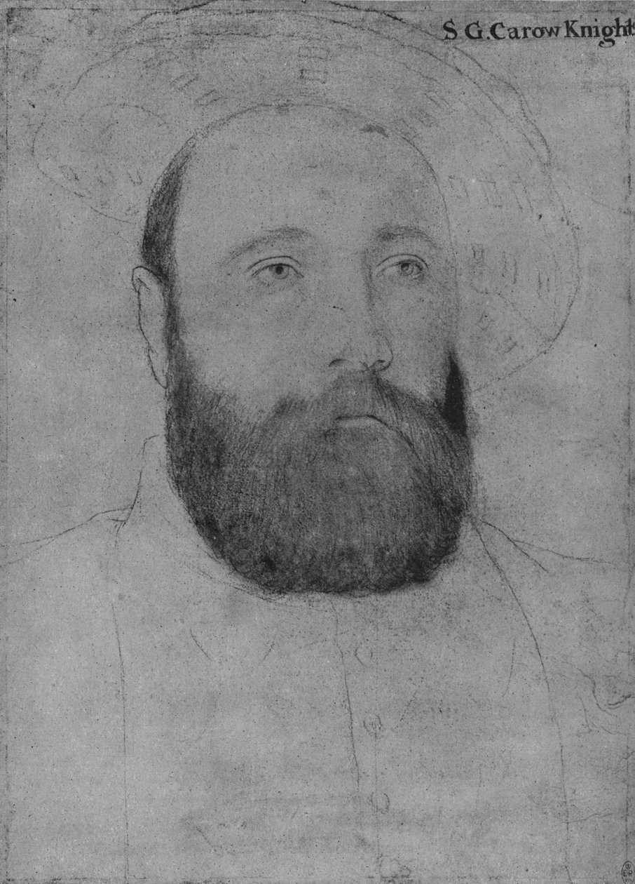 السير جورج كارو ، c1532-1543 1945 بواسطة هانز هولبين الأصغر
