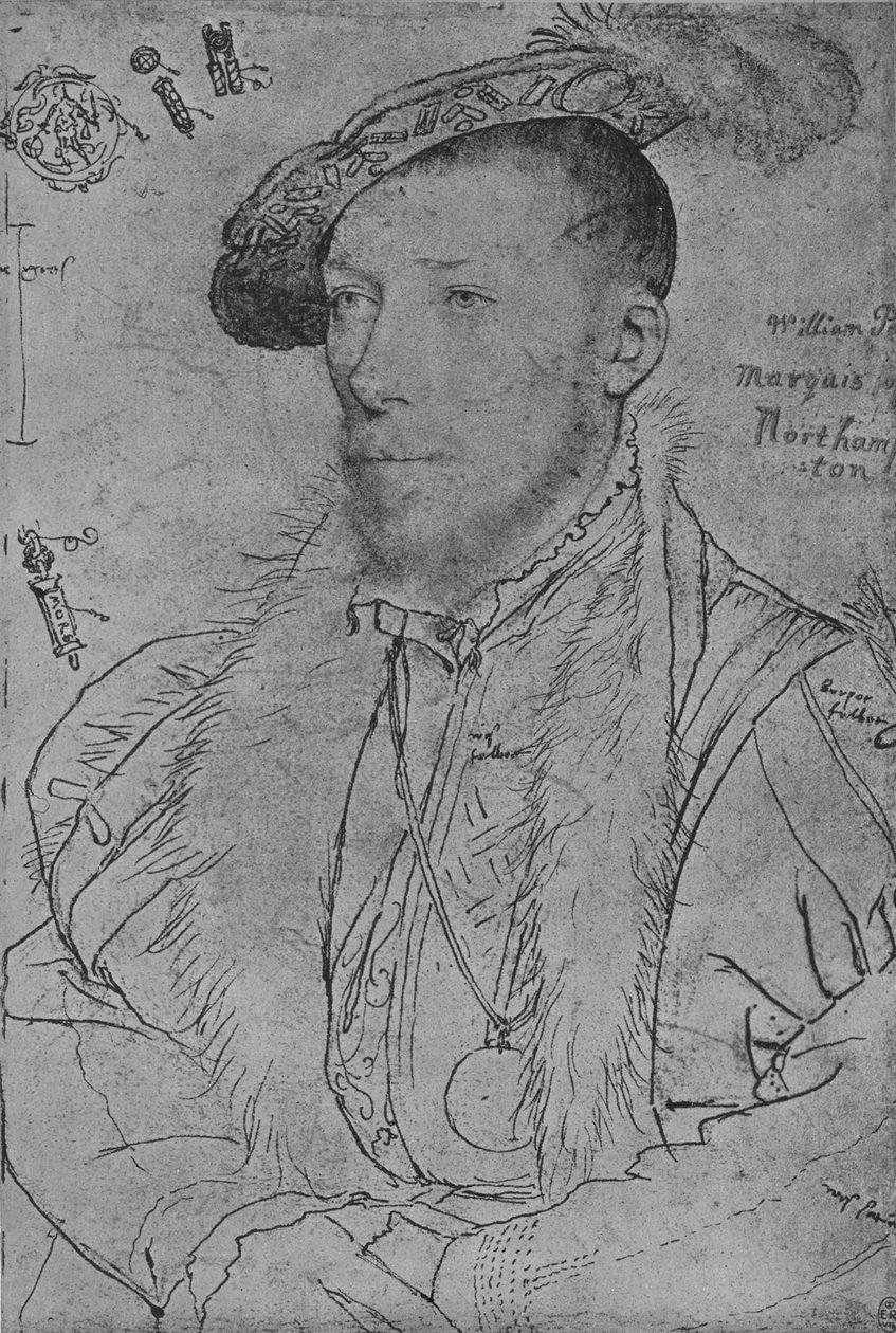 وليام بار ، مركيز نورثامبتون ، c1538-1542 1945 بواسطة هانز هولبين الأصغر
