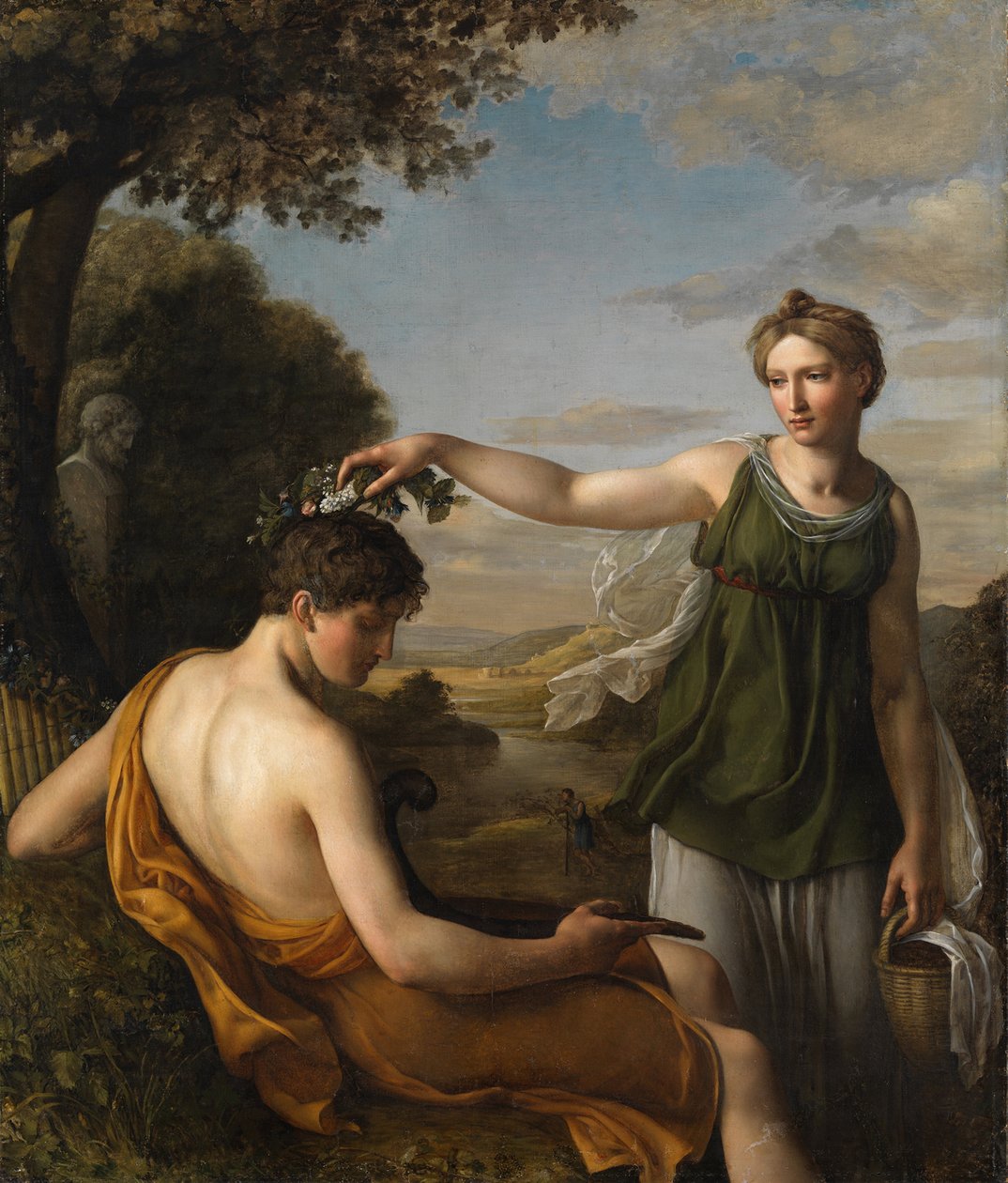 كلوي ، بقلم أوري ، هانز جاكوب (1782-1868). زيت على قماش بواسطة هانز جاكوب أوري