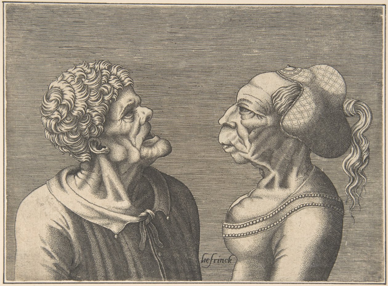 رأسان بشع ، 1538-1573. بواسطة هانز ليفرينك