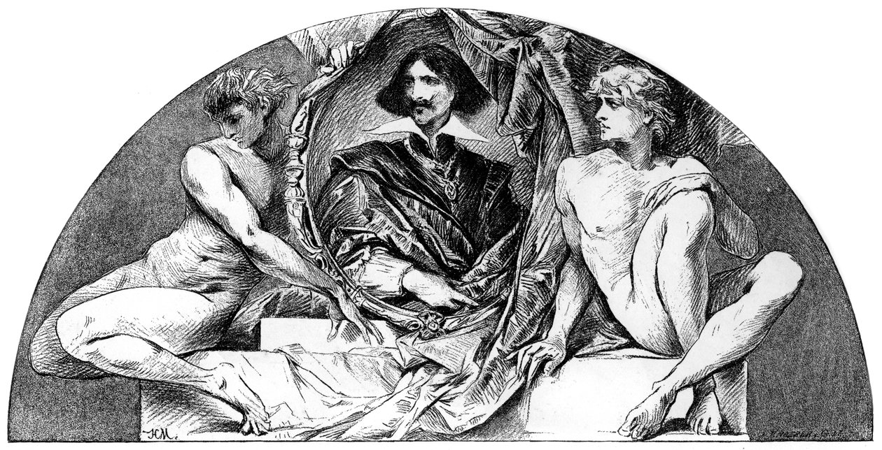 دييغو فيلازكيز ، فنان إسباني ، c1880-1882 بواسطة هانز ماكارت