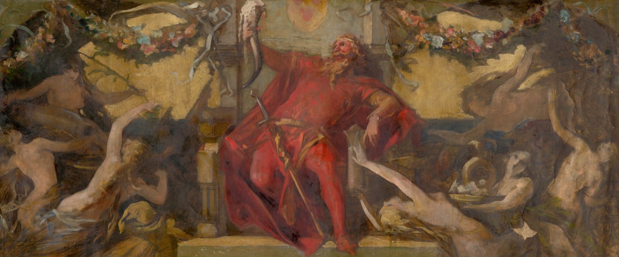 Gambrinus ، هـ. 1875. بواسطة هانز ماكارت