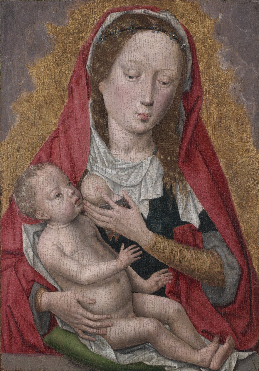 العذراء والطفل ، ج. 1470-1480. بواسطة هانز مملينج