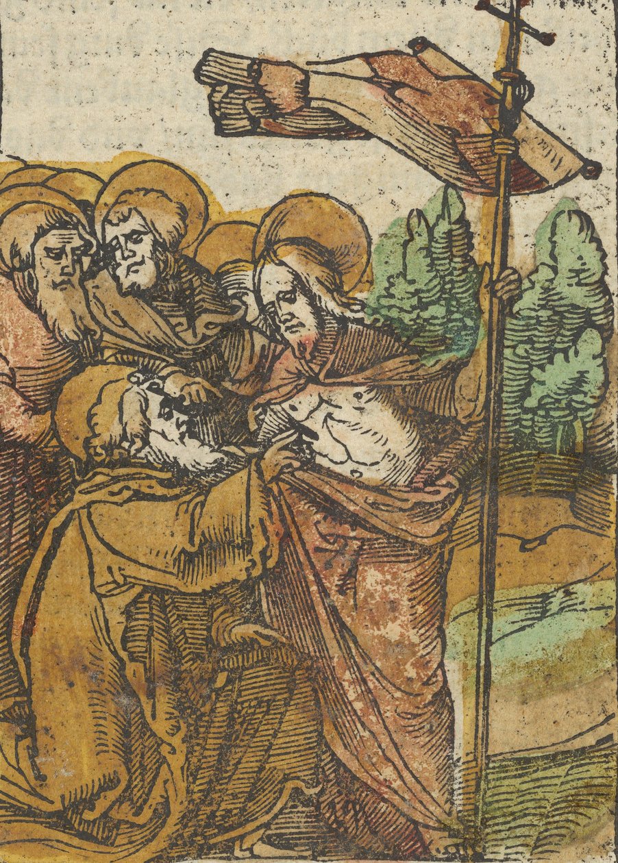 شكوك توماس ، من Das Plenarium ، 1517. بواسطة هانز شوفلين الأكبر