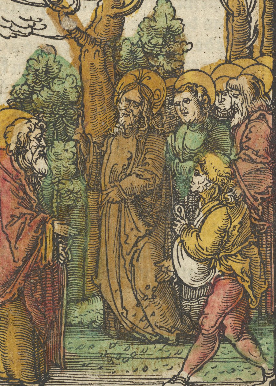 مثل الزارع والأعشاب ، من Das Plenarium ، 1517. بواسطة هانز شوفلين الأكبر