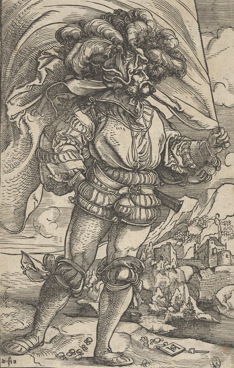 الحامل القياسي ، كاليفورنيا. 1515. بواسطة هانز شوفلين الأكبر