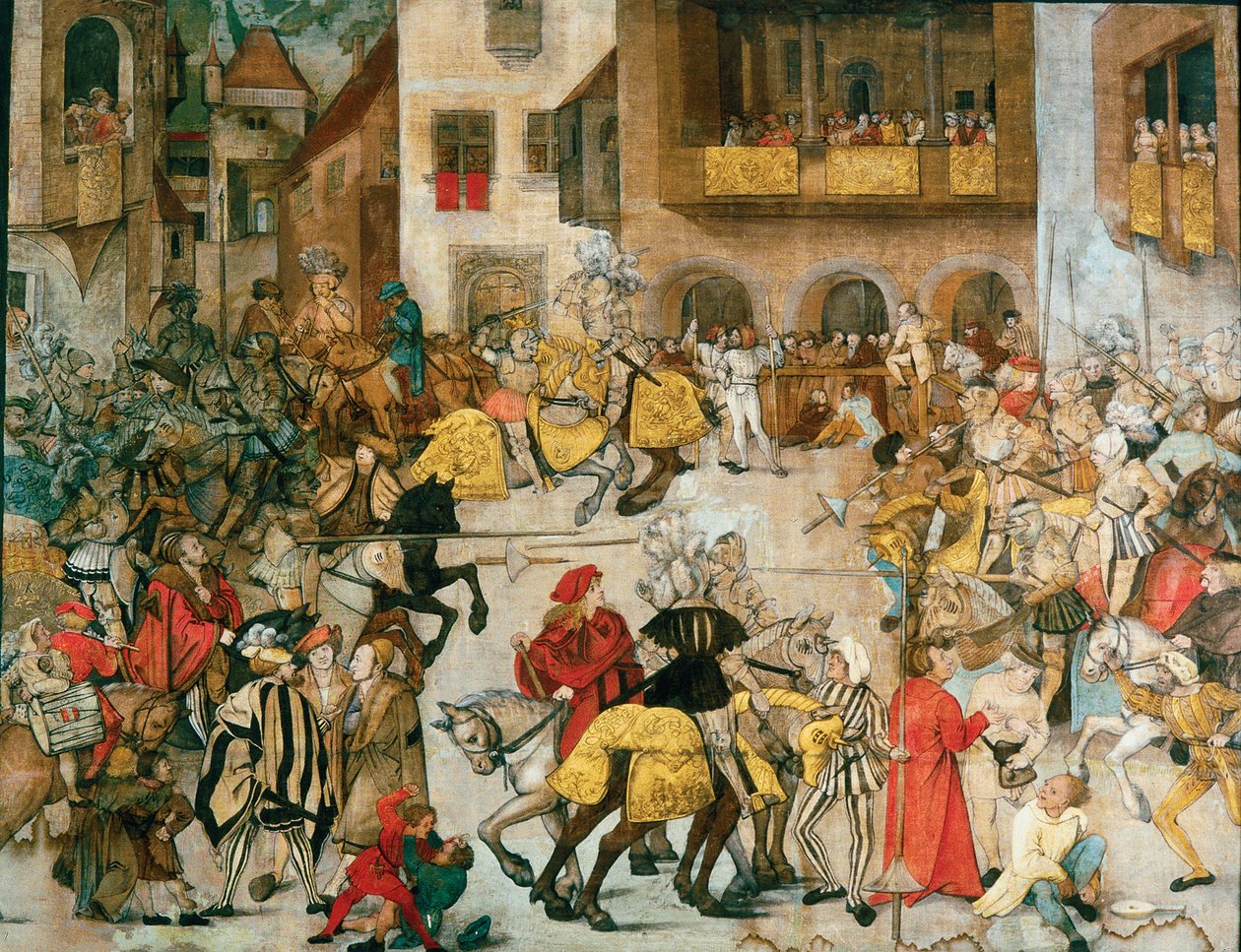 بطولة الفارس ، كاليفورنيا 1509-1510 بواسطة هانز شوفلين
