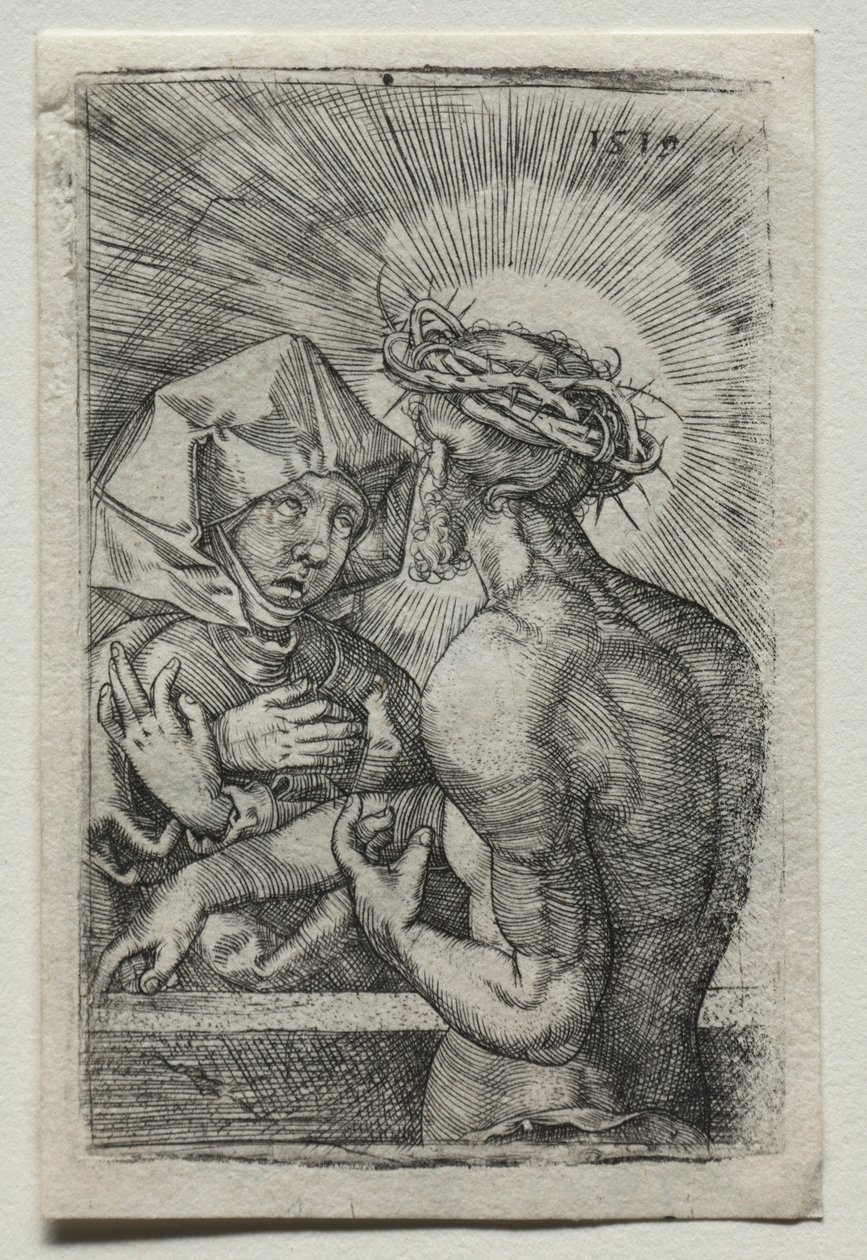 المسيح والعذراء ، 1519. بواسطة هانز سيبالد بهام