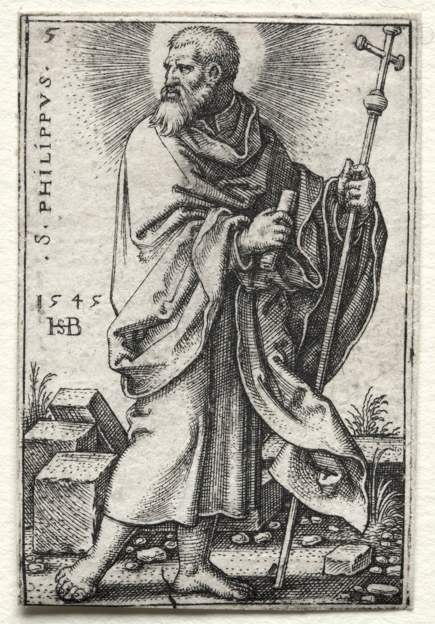 سانت فيليب ، 1545-1546. بواسطة هانز سيبالد بهام