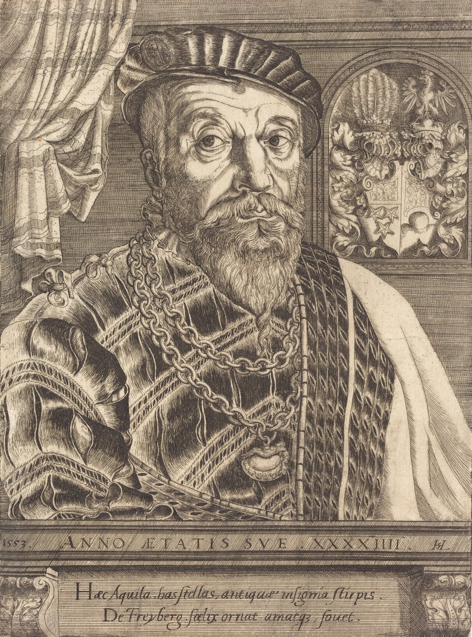 بانكراز فون فرايبيرغ هوهنشاو ، 1553. بواسطة هانز سيبالد لوتنساك